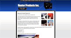 Desktop Screenshot of hunterproducts.com